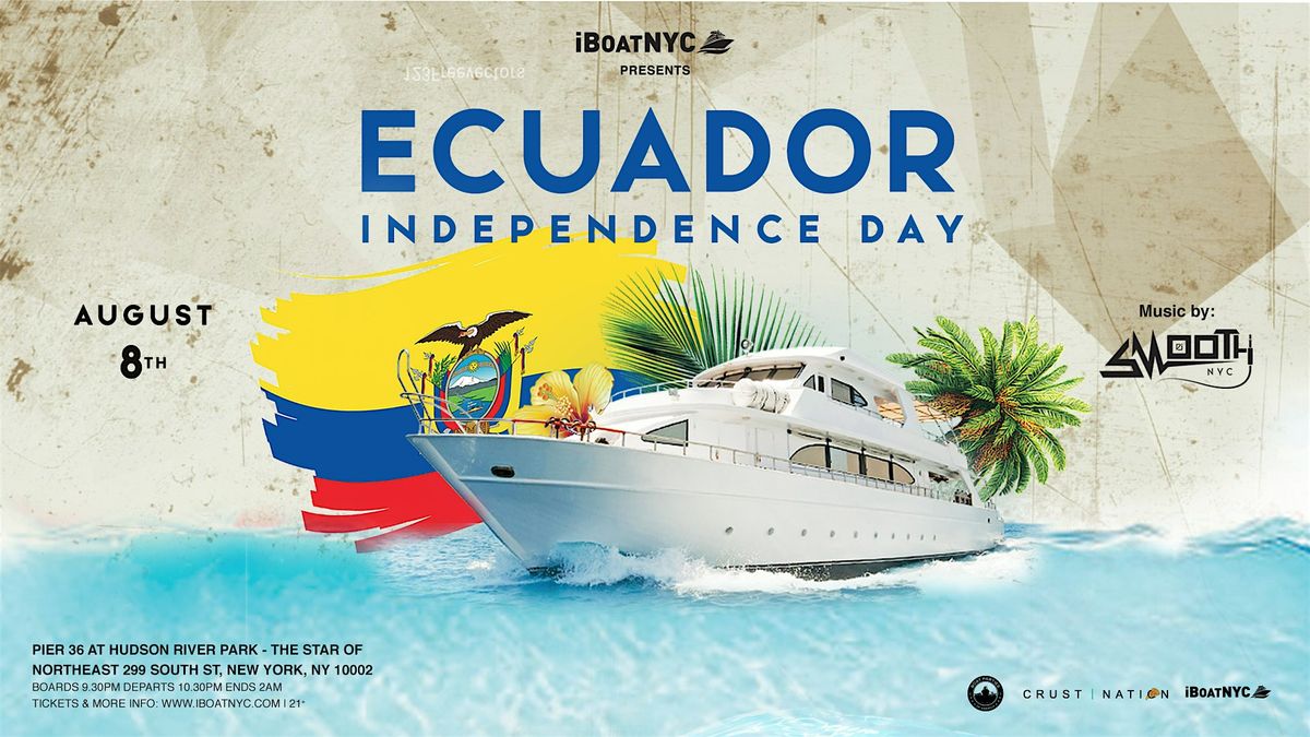 ECUADORIAN Independence Day Boat Party Cruise | Ecuador on the River