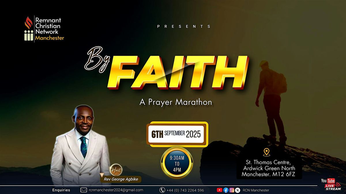 Prayer Marathon: By Faith