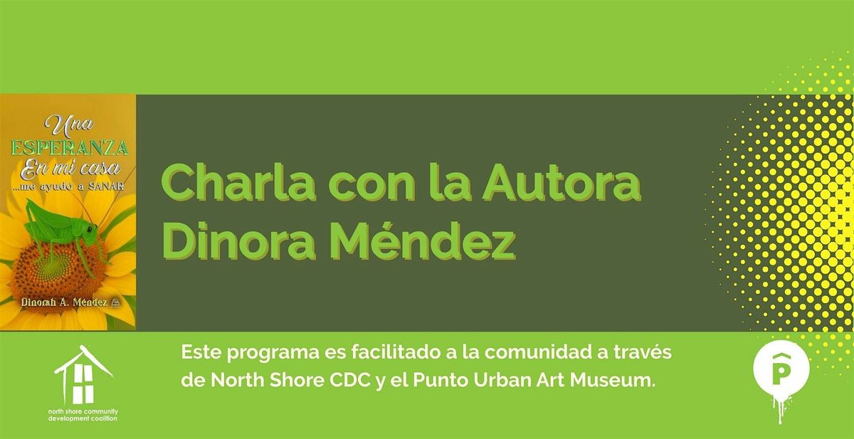 Charla con la Autora Dinora M\u00e9ndez