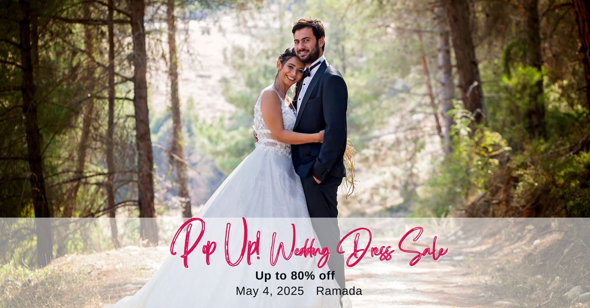 Saskatoon Pop Up Wedding Dress Sale