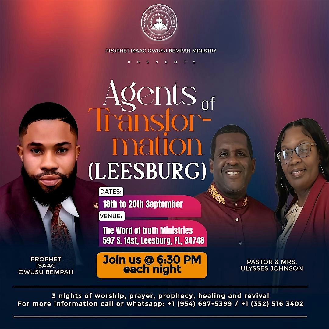 AGENTS OF TRANSFORMATION LEESBURG, FL