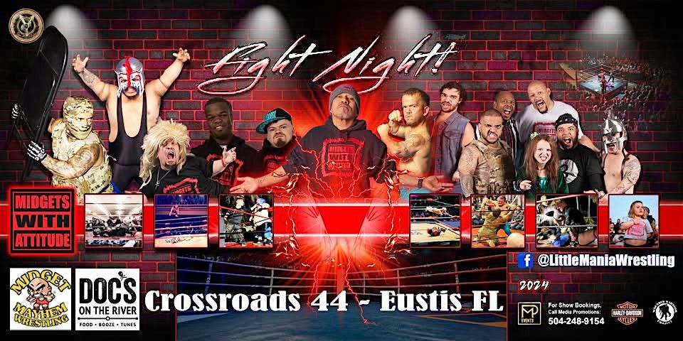 Midget Mayhem Wrestling with Attitude Goes Wild! Eustis FL 12+