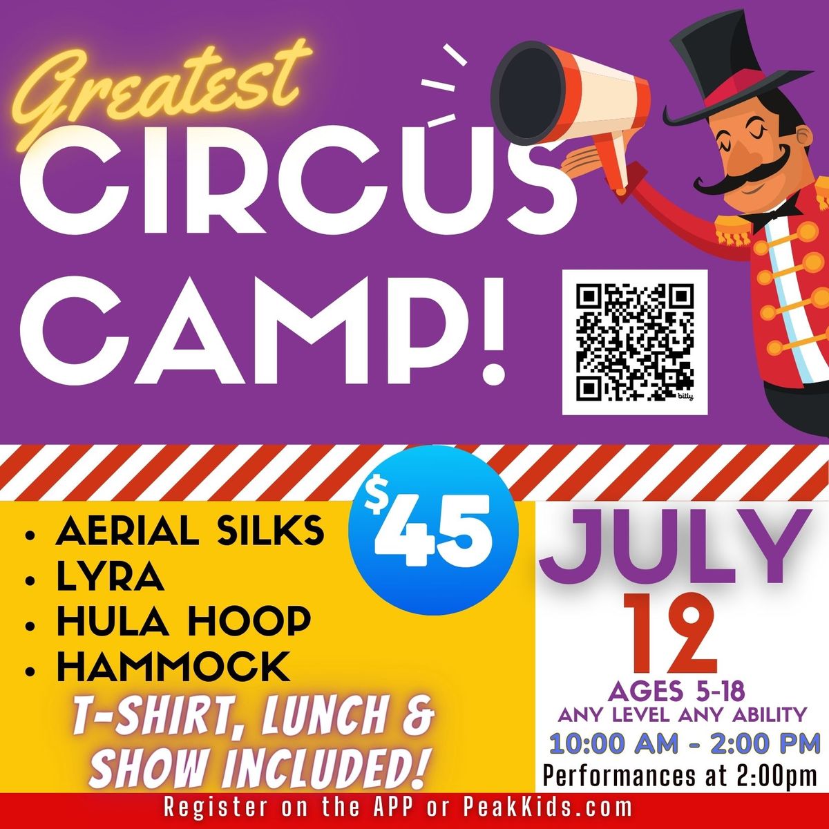 Greatest Circus Camp 