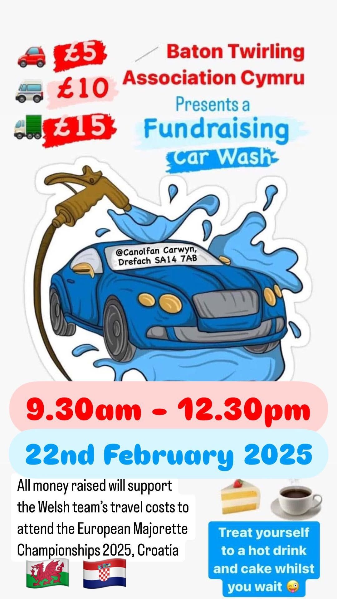 fundraising car wash