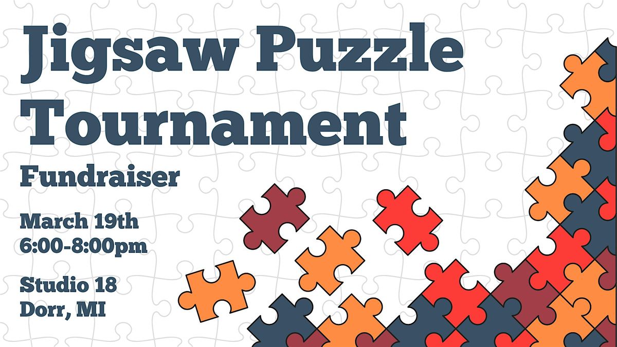 Jigsaw Puzzle Tournament Fundraiser
