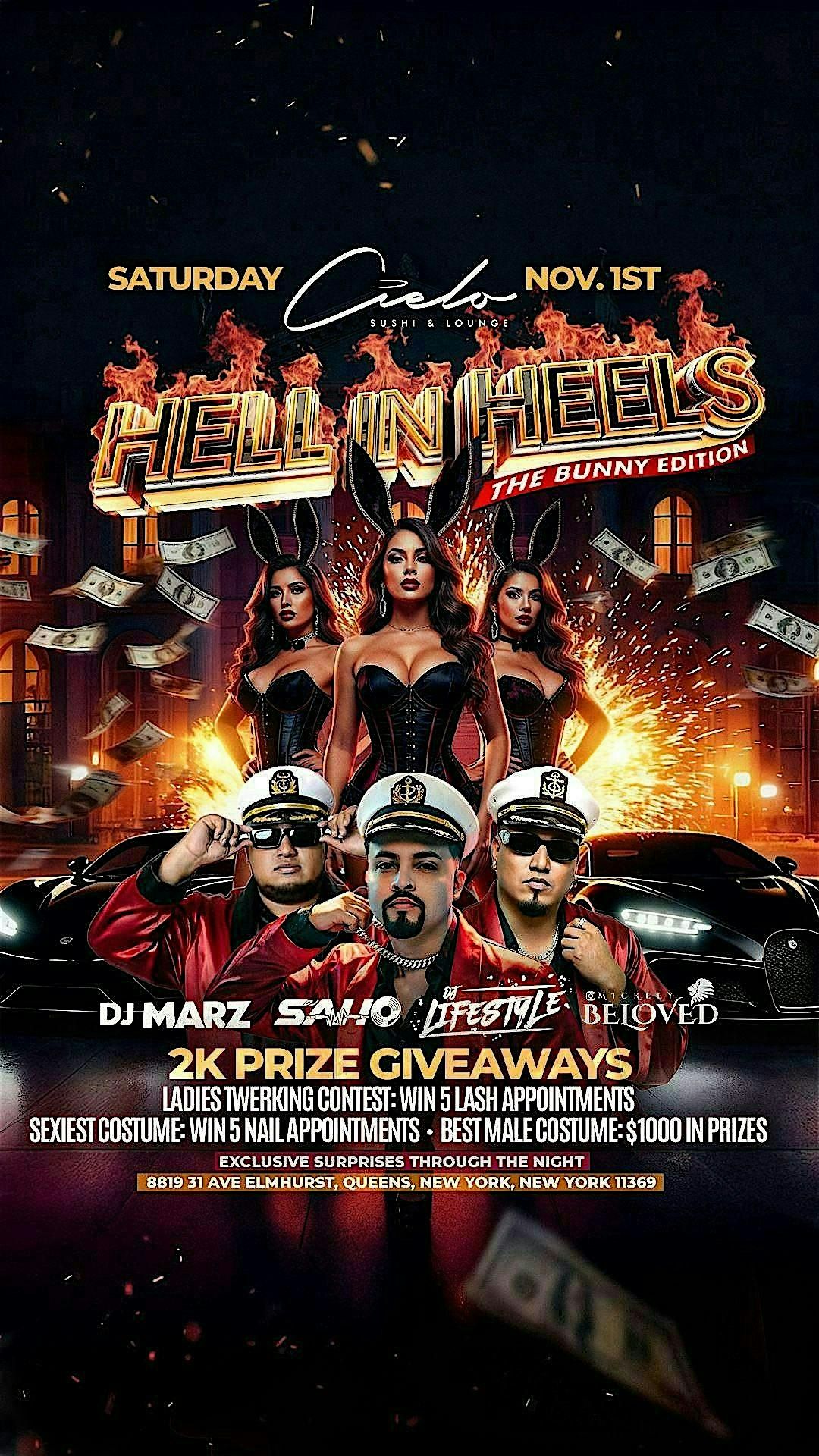 Hell In Heels Halloween Costume Party