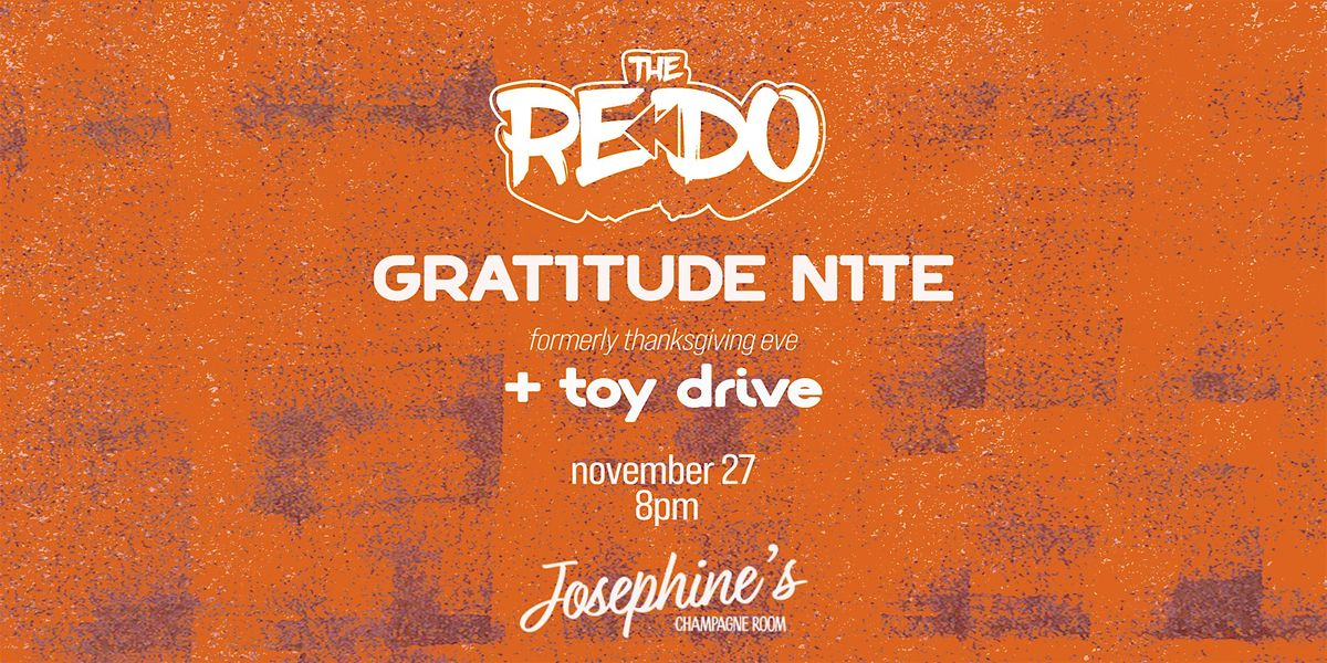 The ReDO: Gratitude Edition