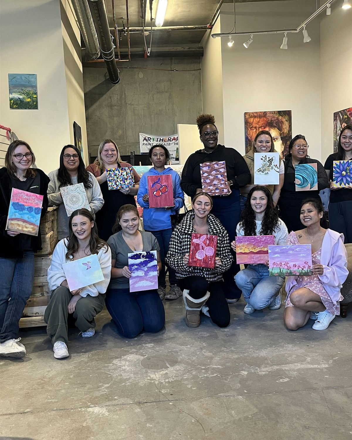 The Ugly Painting Party: because your old art deserves a glow up!