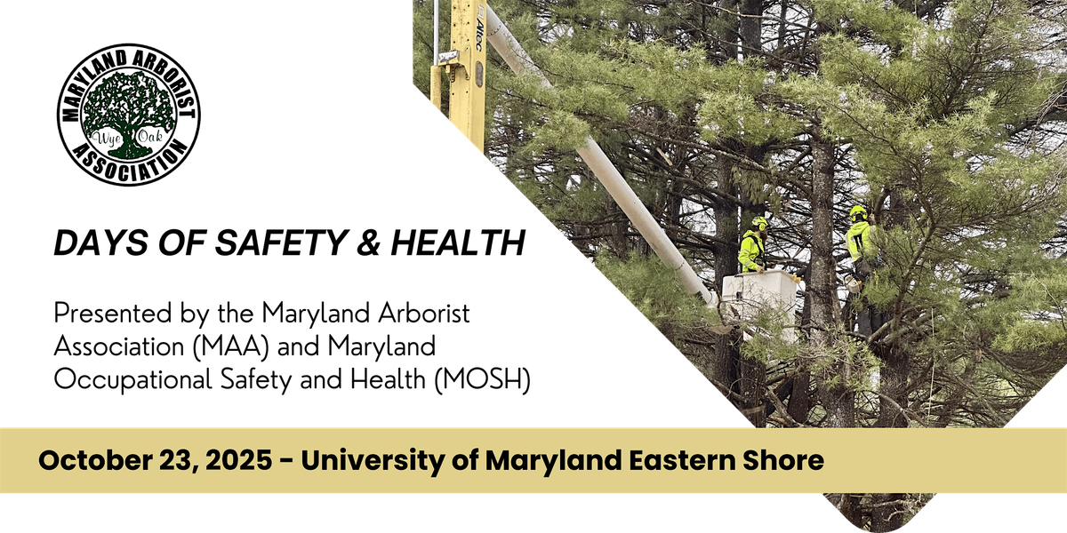 Eastern Shore Event - MAA & MOSH Present: Days of Safety & Health