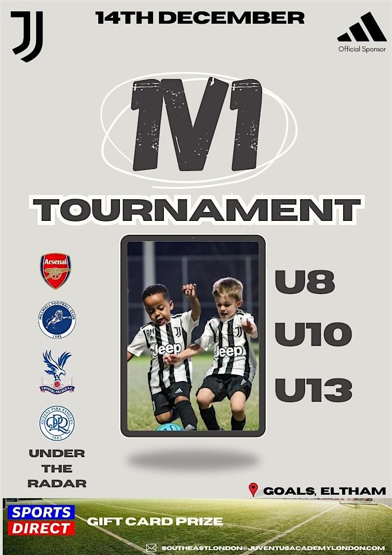 1VS1 Tournament hosted by Juventus Academy London