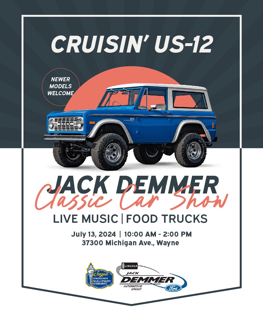 Jack Demmer Ford Car Show - Cruisin' US-12