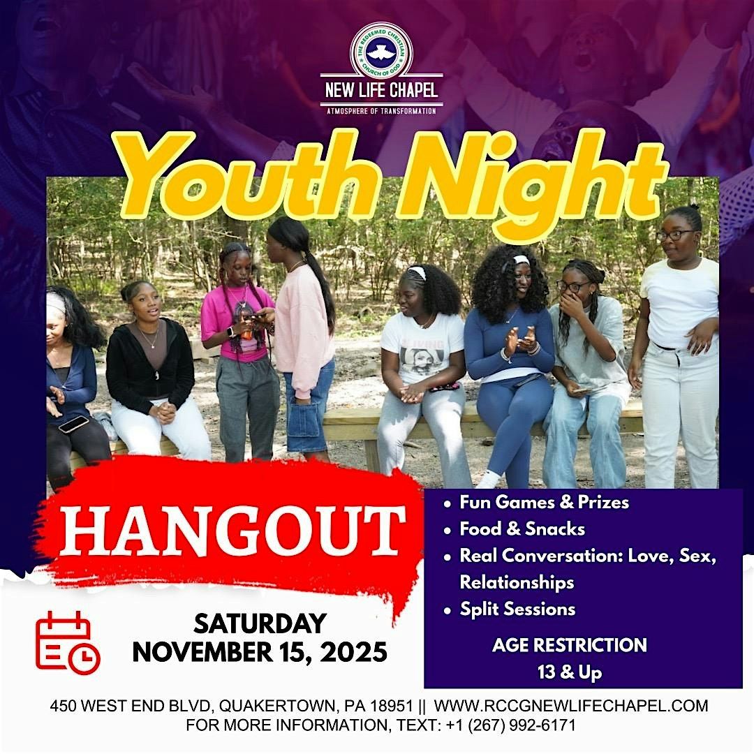 RCCG New Life Chapel Youth Night 2025 \u2013 \u201cFaith, Fun & Fellowship\u201d