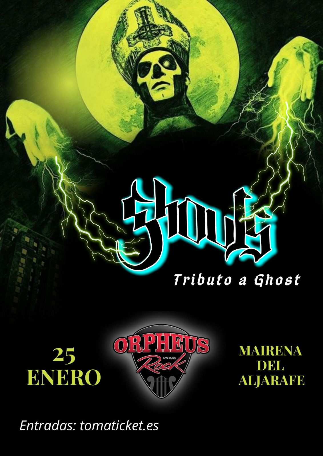 GHOULS (Tributo a GHOST) en concierto