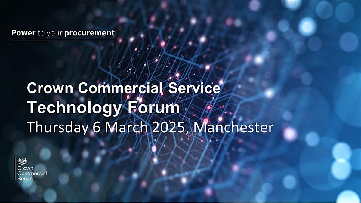 Crown Commercial Services Technology Forum