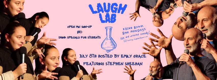 Laugh Lab Open Mic July 8