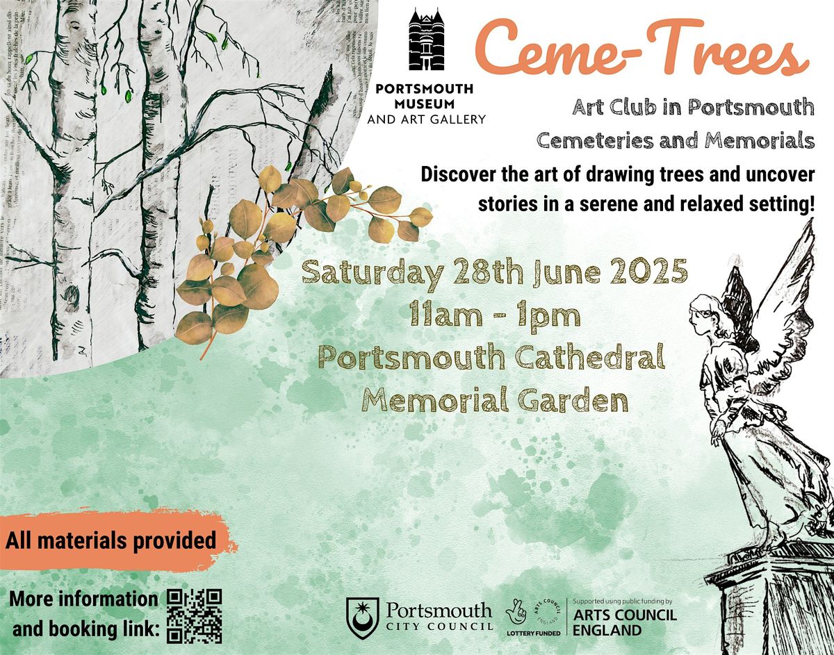 Ceme-Trees Art Club - Portsmouth Cathedral Memorial Garden, Portsmouth