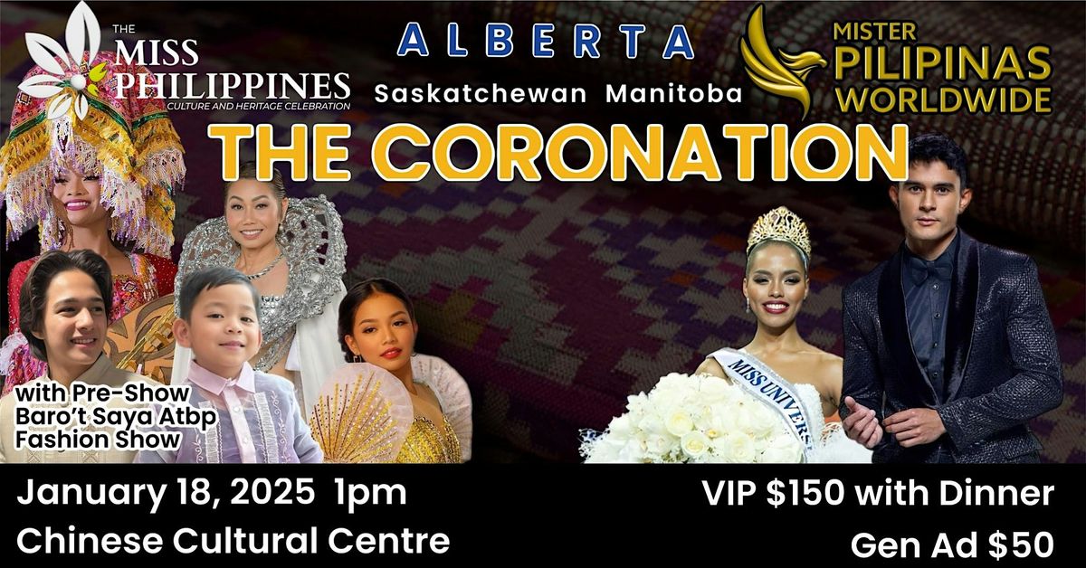 THE CORONATION: Miss Philippines and Mister Pilipinas Worldwide Alberta