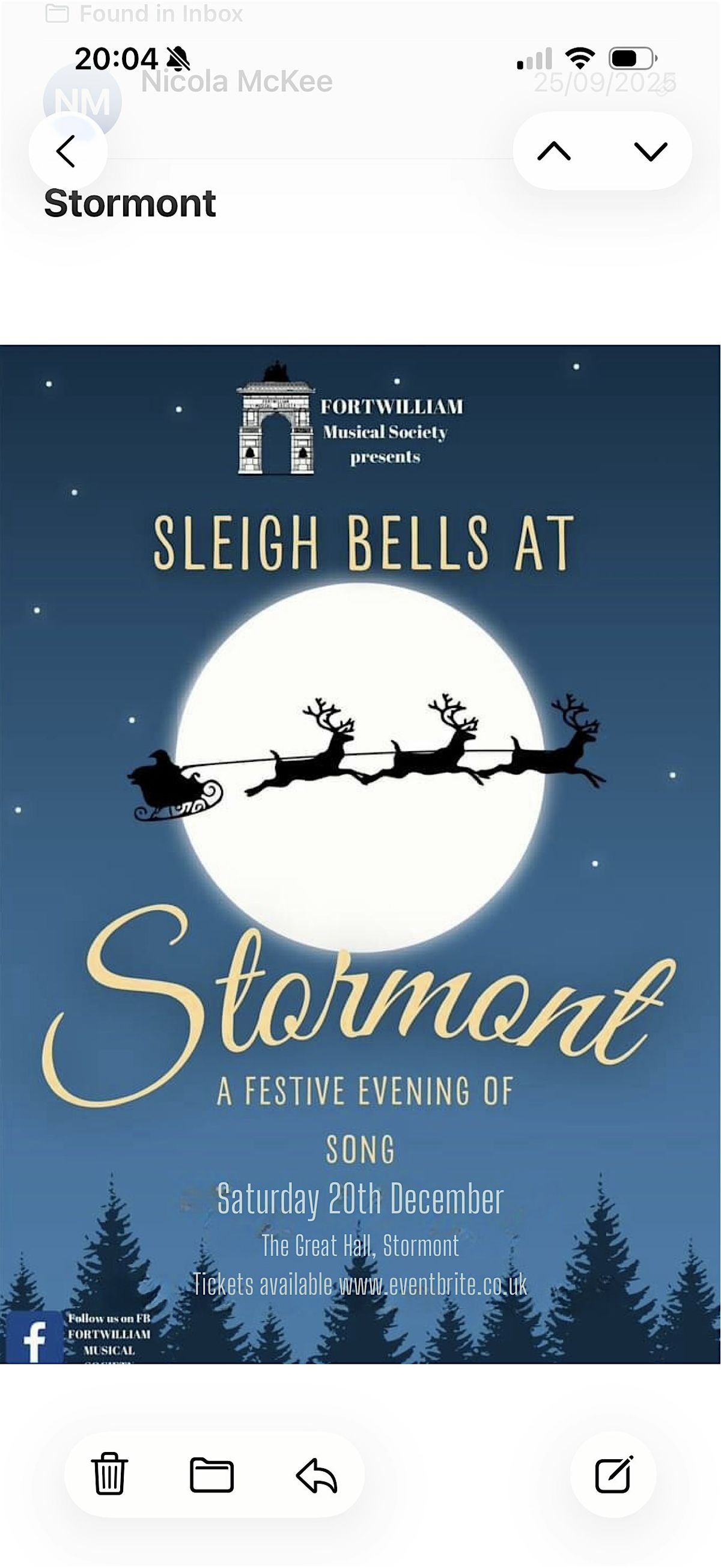 Sleigh Bells at Stormont