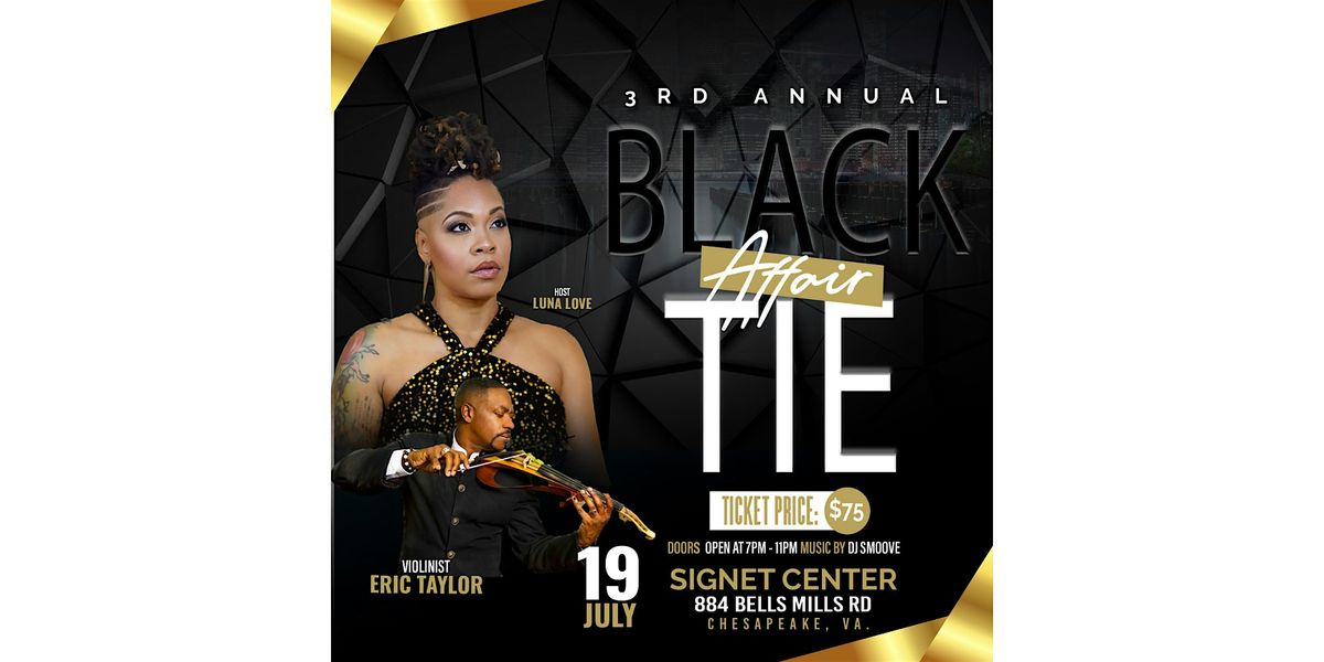 3rd Annual All Black-Tie Affair