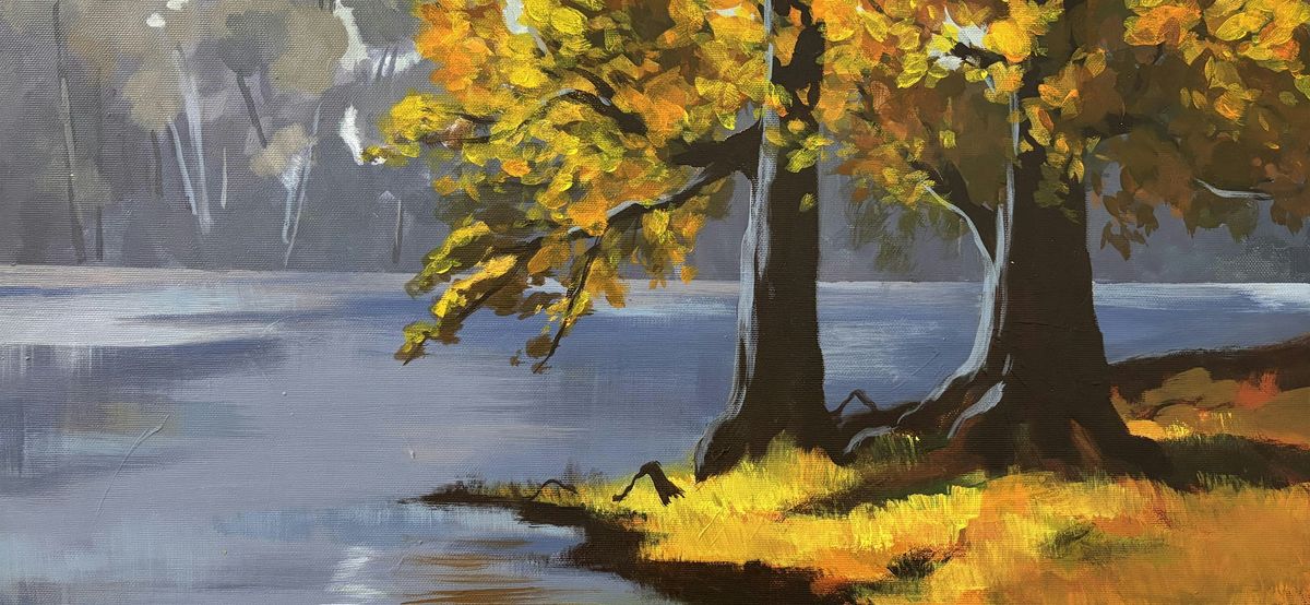 Autumn Family Painting