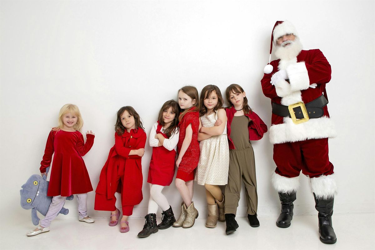 Family Photos with Santa Fundraiser at Venture Studios Montclair