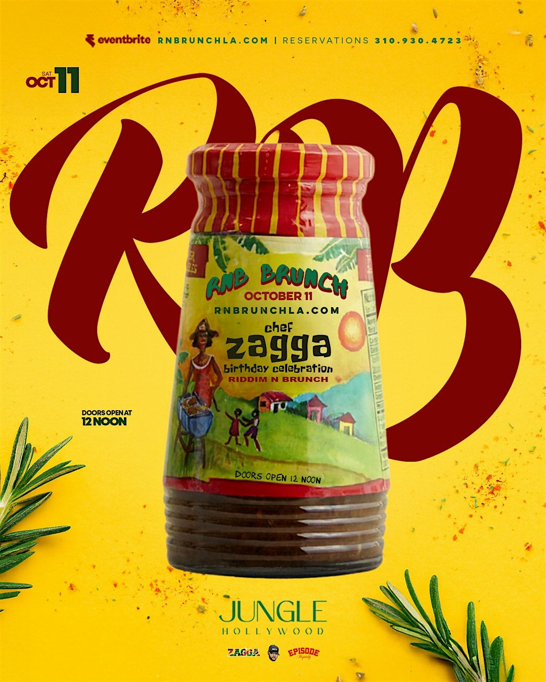RNB Brunch:  RIDDIM N BRUNCH