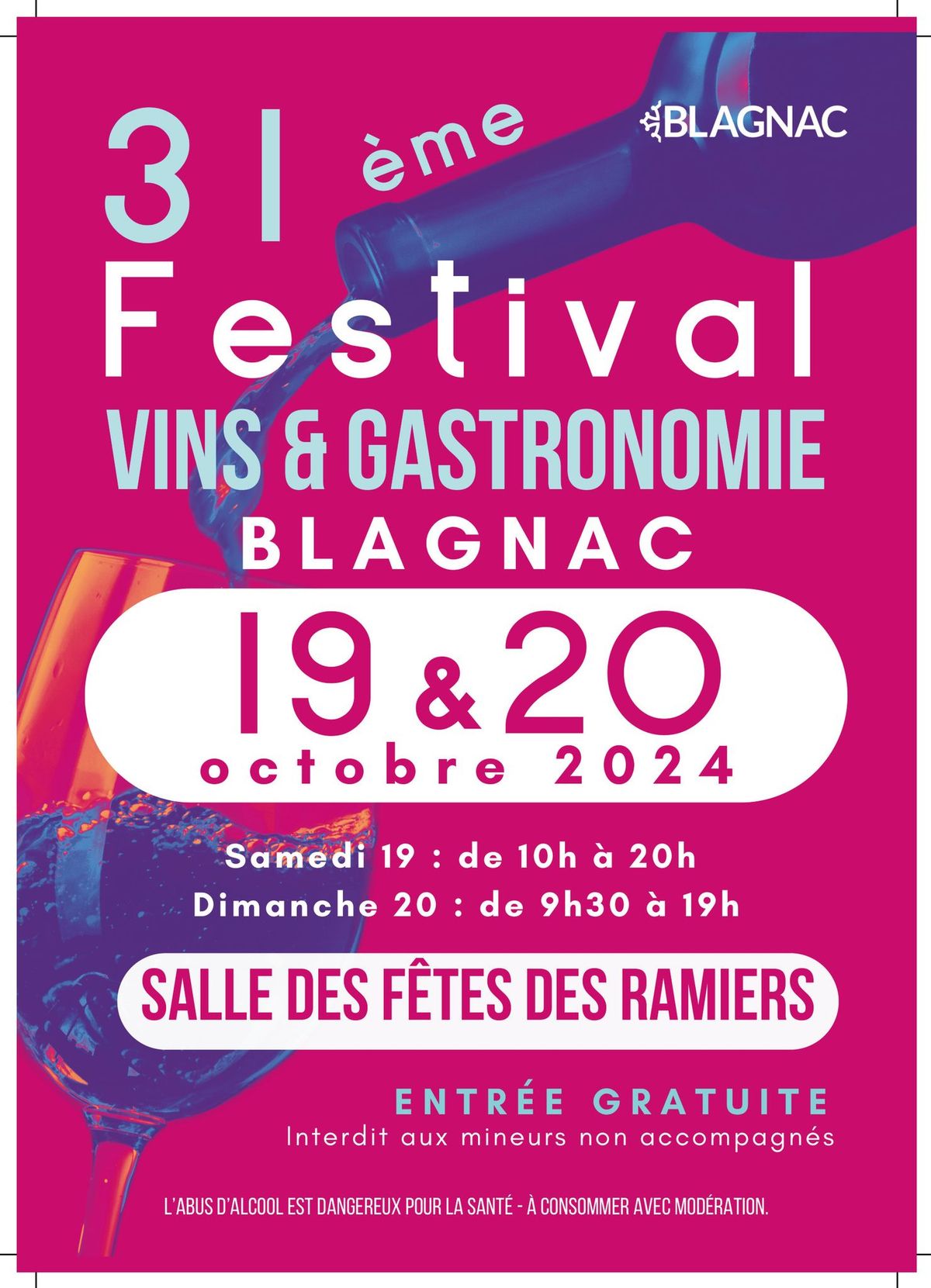 Festival Vins et Gastronomie sur son 31\u2026 