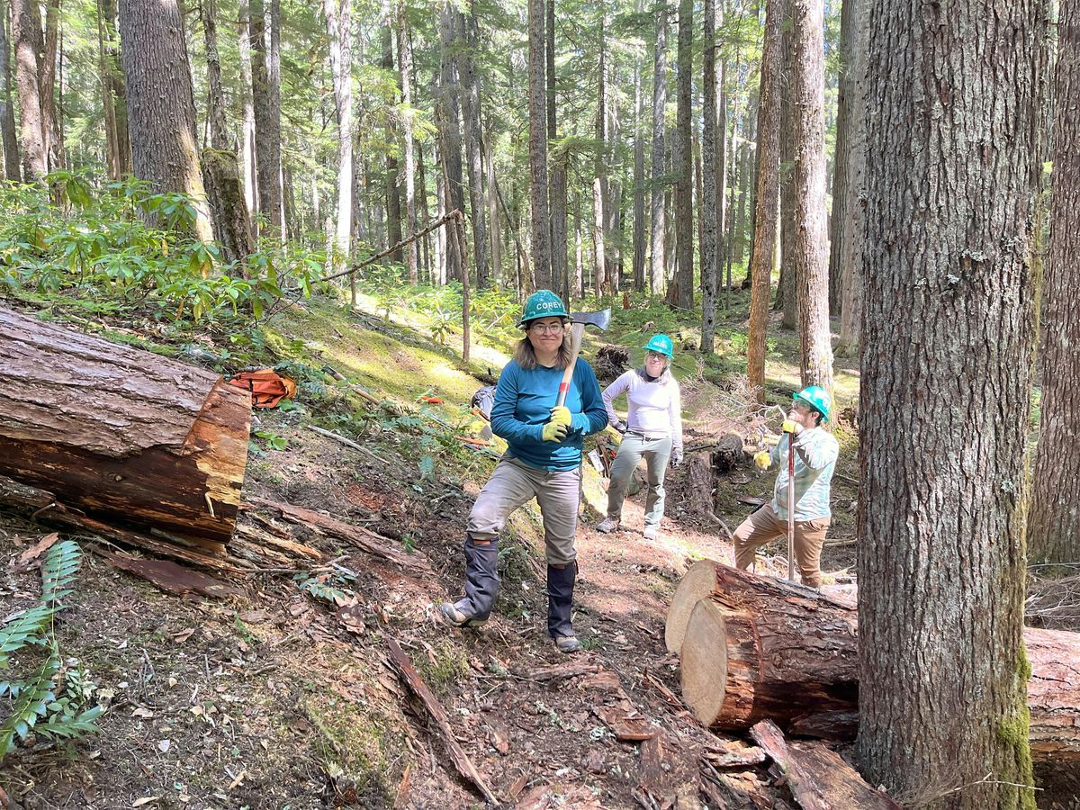 Image Creek Trail Party - Table Rock Wilderness