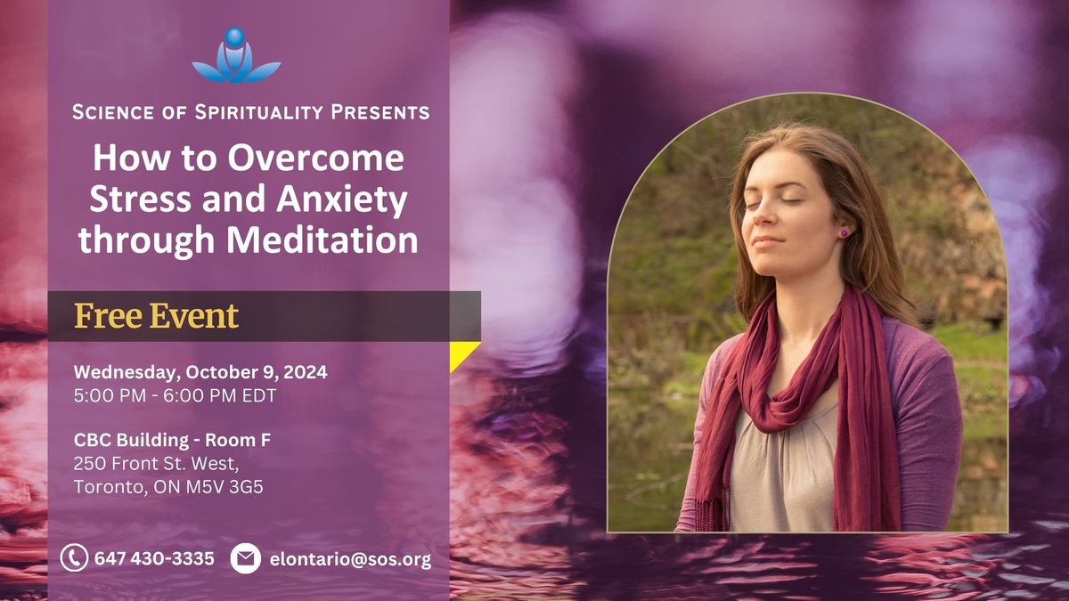 How to Overcome Stress and Anxiety through Meditation