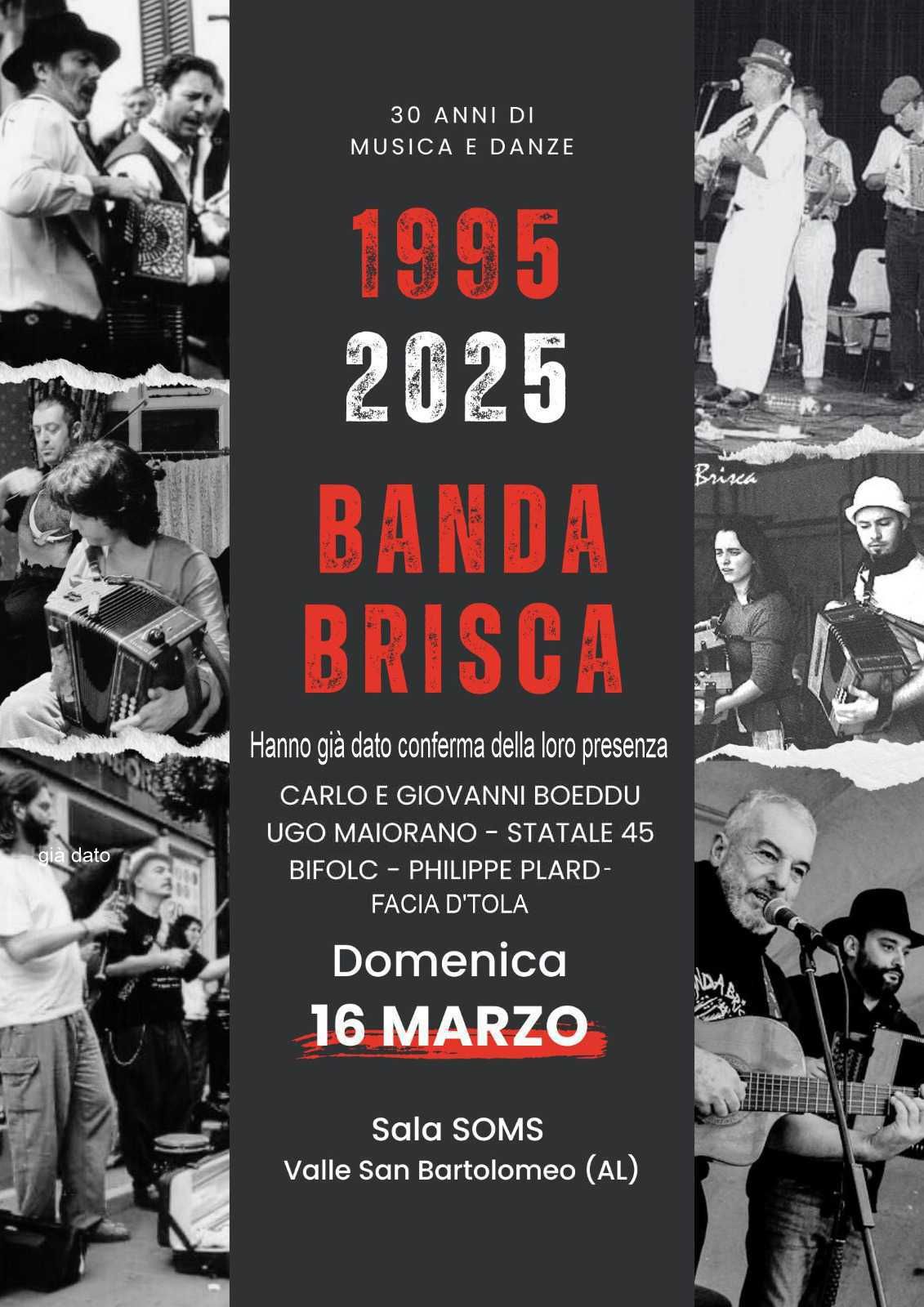 BandaBrisca 30 anni di musica e danze