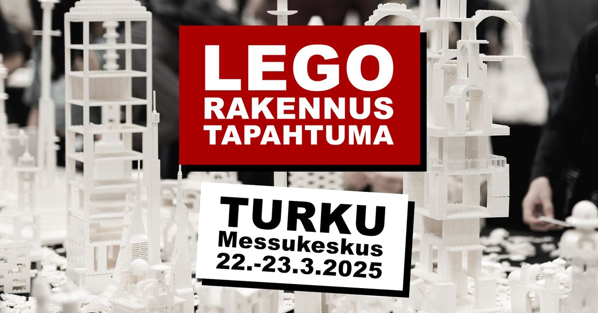 Pii Poon LEGO-rakennustapahtuma Turku