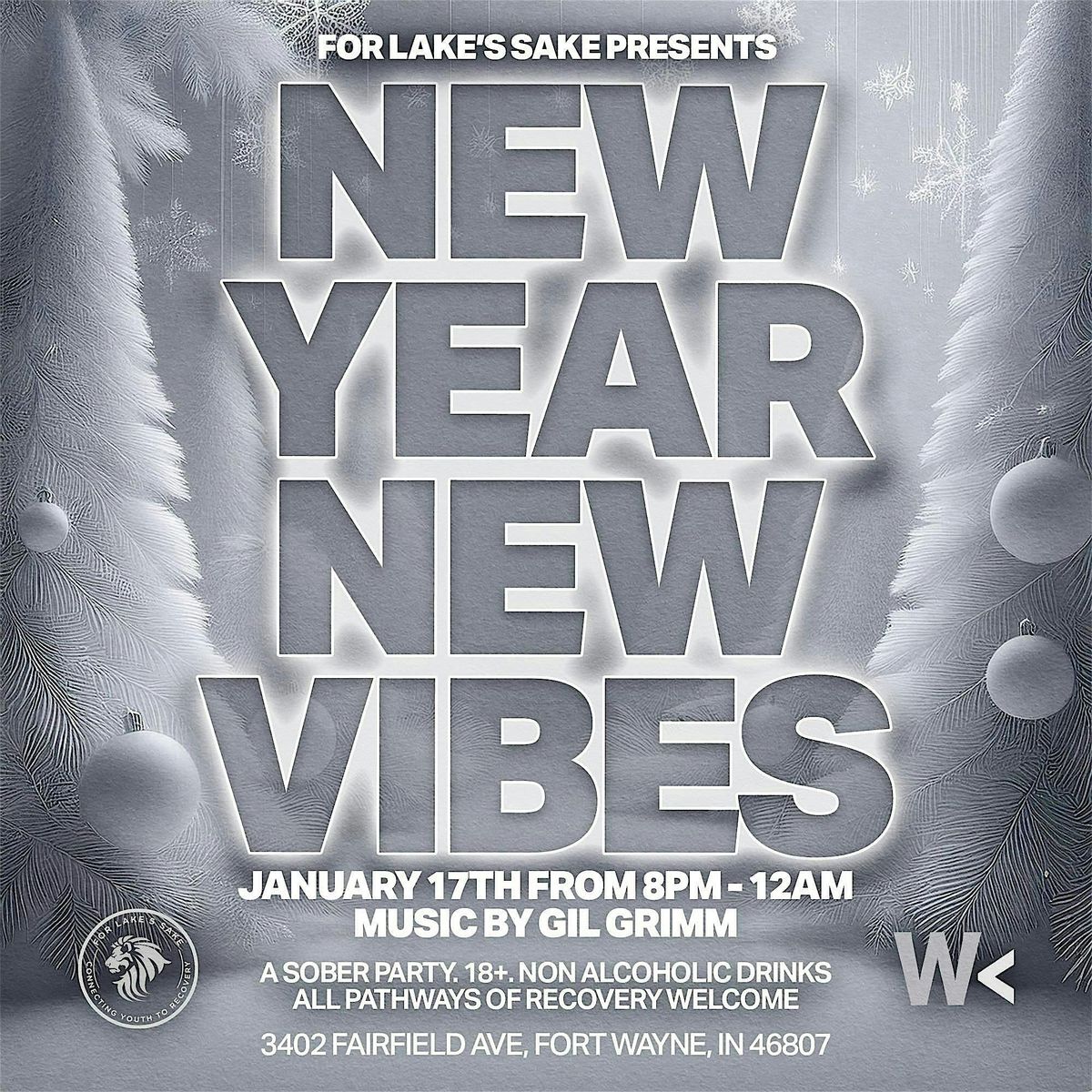 New Year New Vibes Sober Party