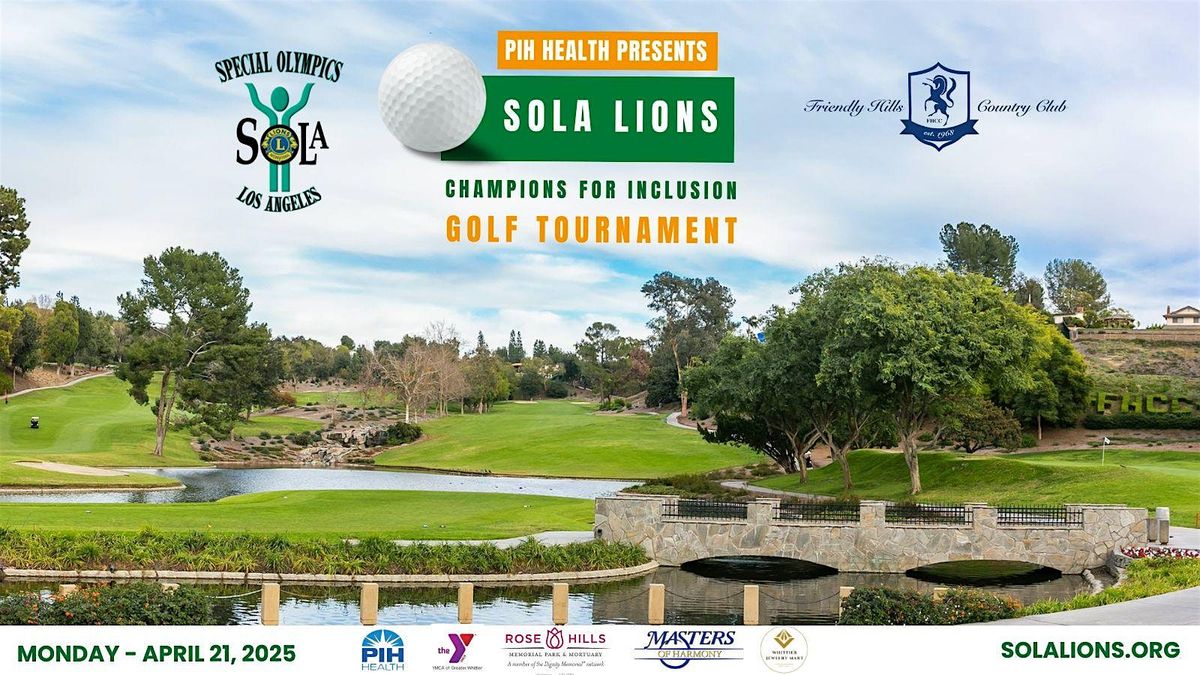 SOLA Lions Club Charity Golf Tournament