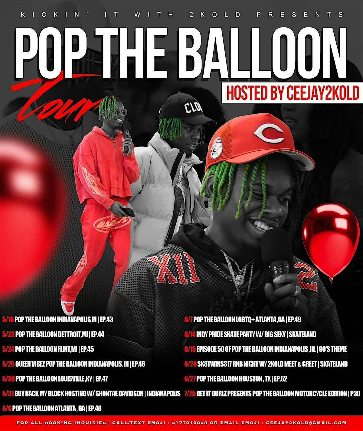 POP THE BALLOON OR FIND LOVE | DETROIT,MI. EDITION | HOSTED BY : 2KOLD