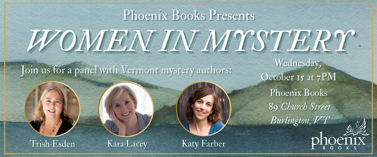 Phoenix Books Presents: Women in Mystery