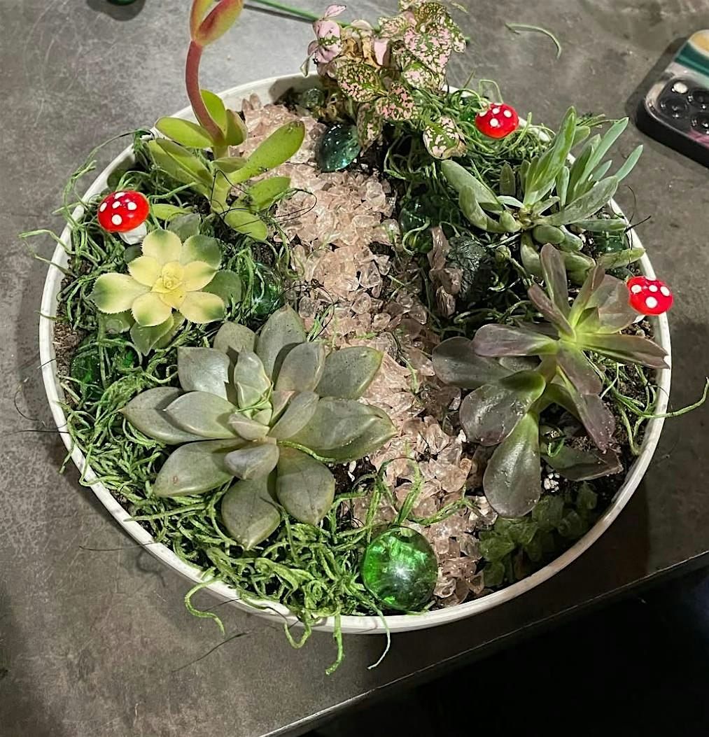 Succulent Fairy Garden