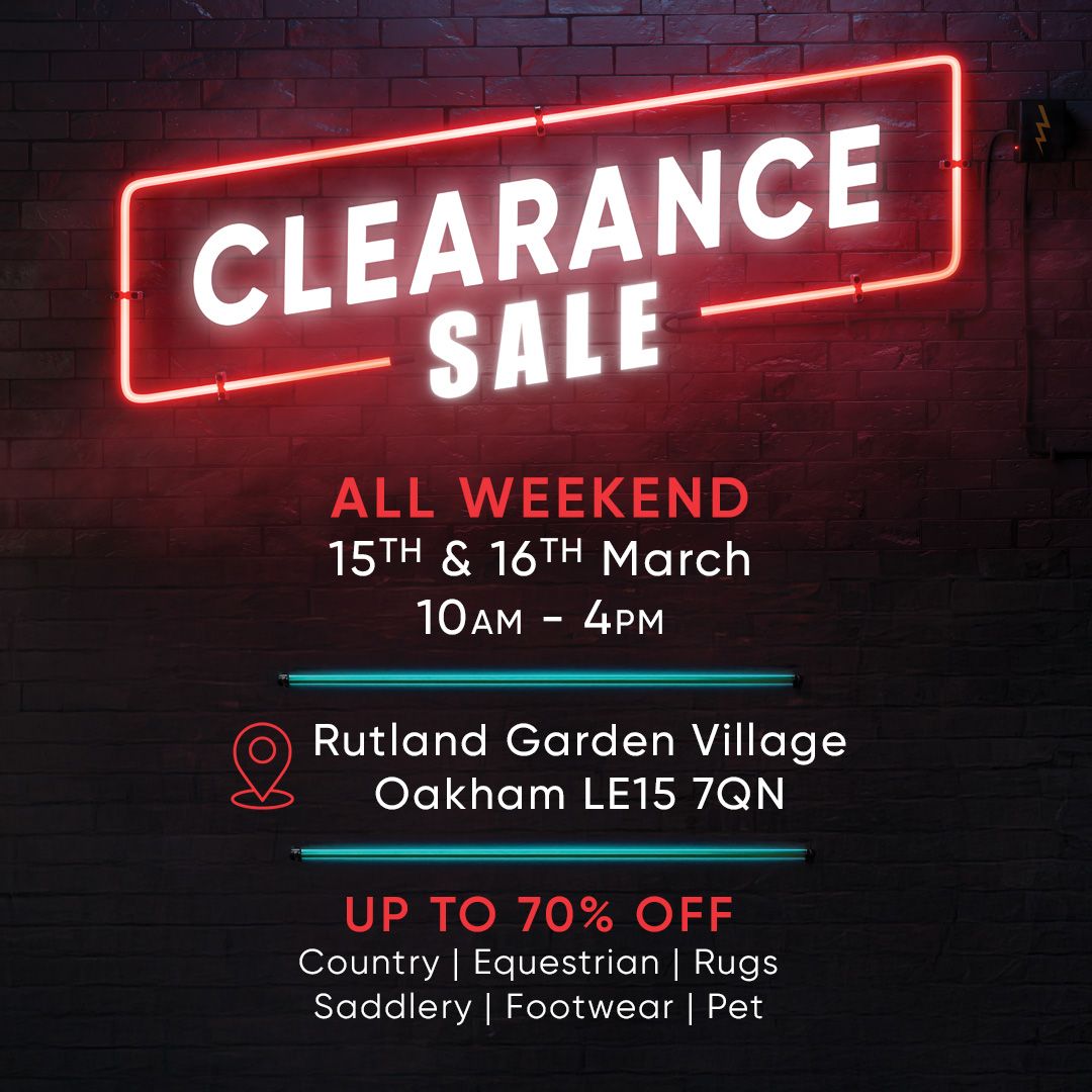 CLEARANCE SALE - R&R Country Rutland 