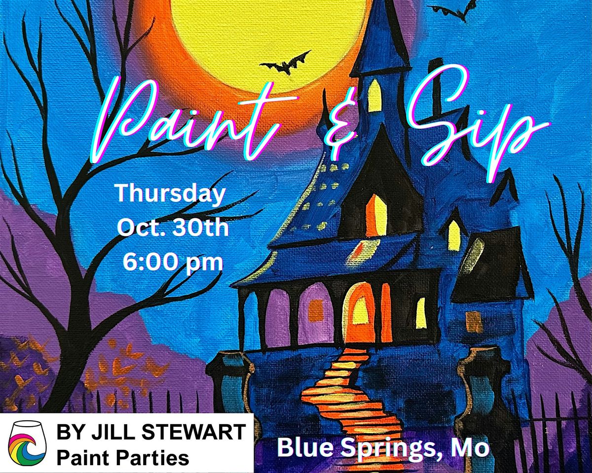 Haunted House Paint Party