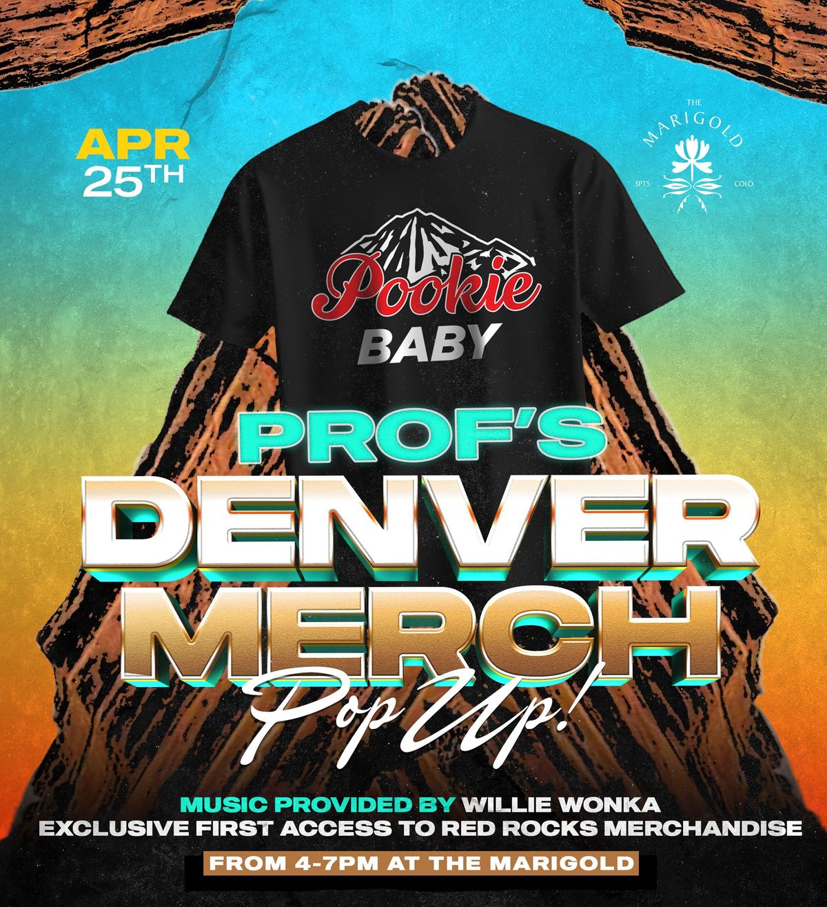 PROF's Denver Merch Pop Up & Pre-Party