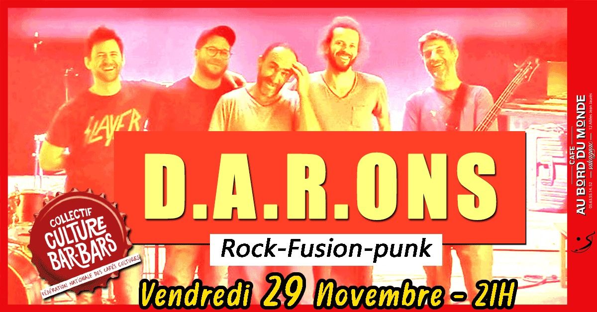 Concert D.A.R.ONS (rock\/fusion\/punk)