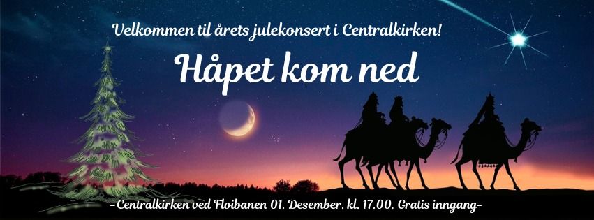 En stemningsfull julekonsert i Centralkirken!