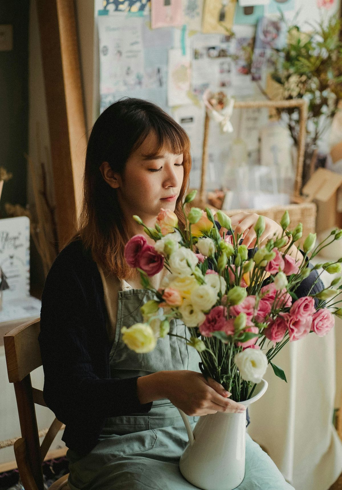 Flower Arranging Workshop at Lamplighter Brewing Co.