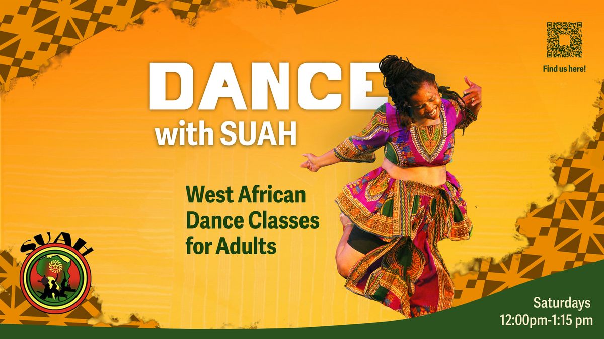 West African Dance Classes w\/ SUAH