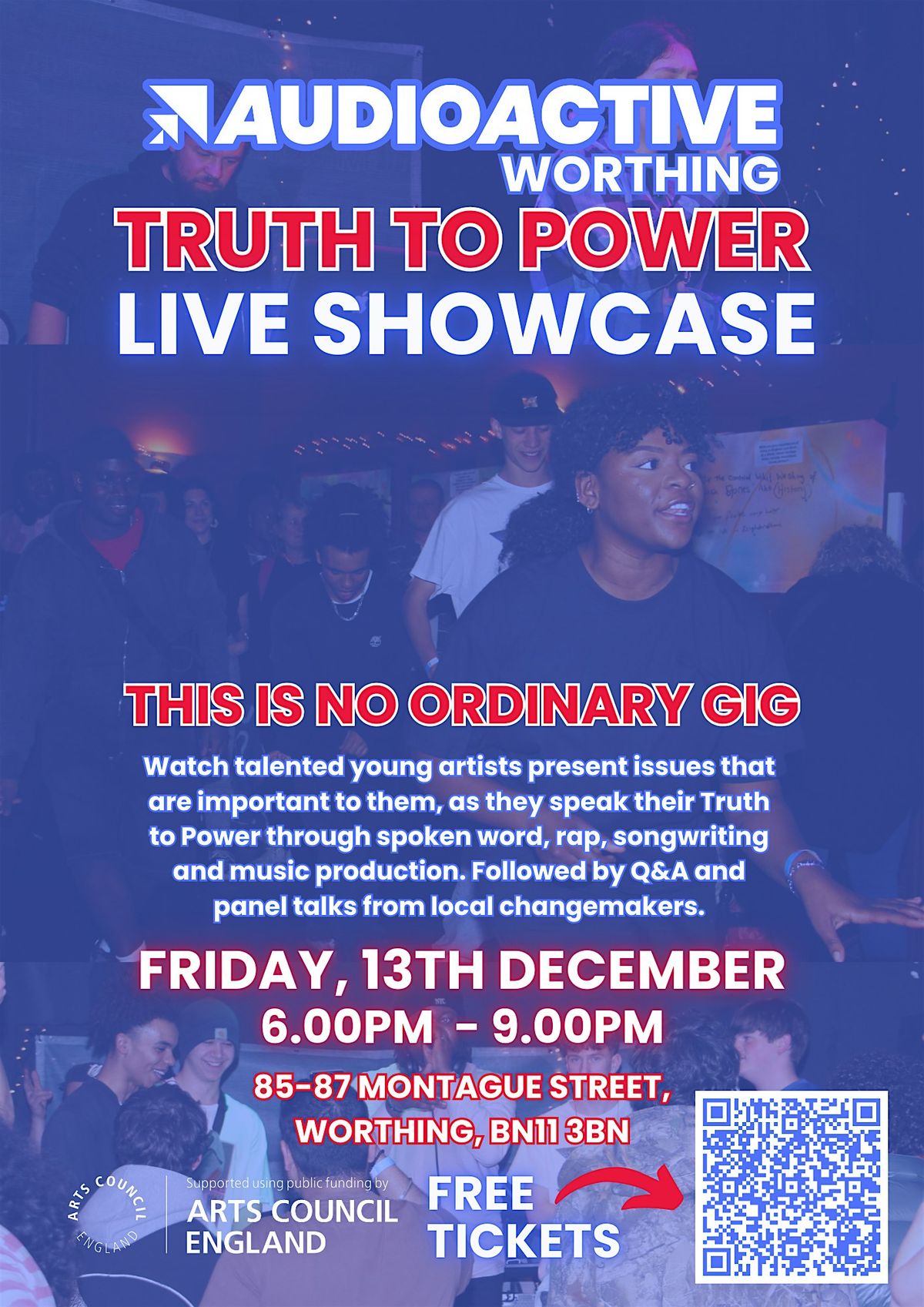 Truth to Power LIVE at AudioActive Worthing