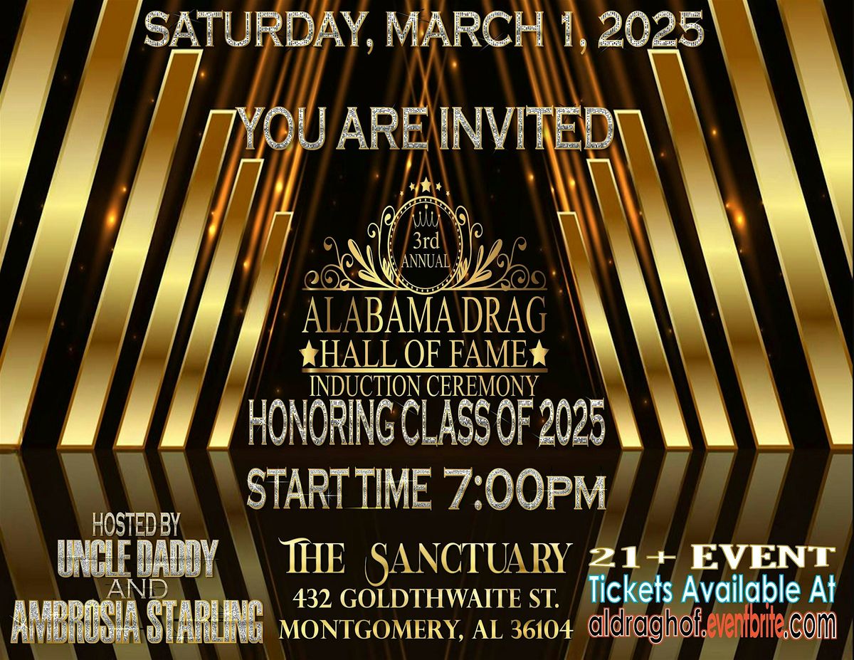 3rd Annual Alabama Drag Hall of Fame Induction Ceremony