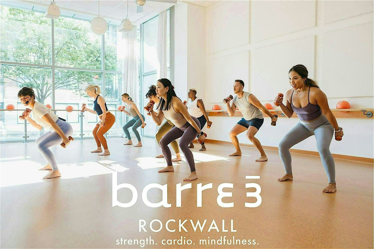 barre3 Rockwall FREE Community Class