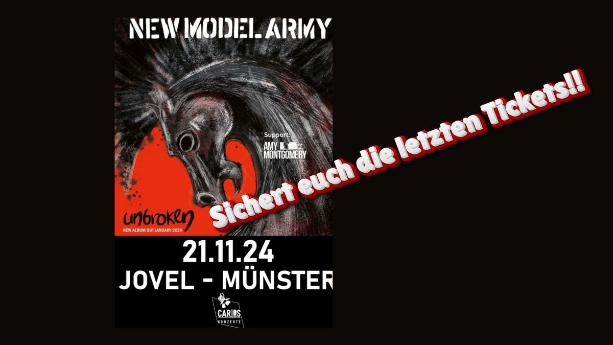 NEW MODEL ARMY & Support: AMY MONTGOMERY | JOVEL | M\u00dcNSTER