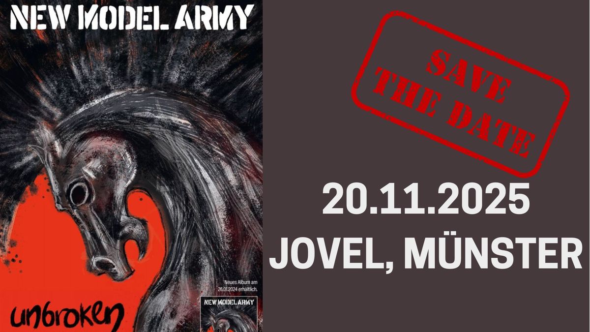 NEW MODEL ARMY | JOVEL | M\u00dcNSTER