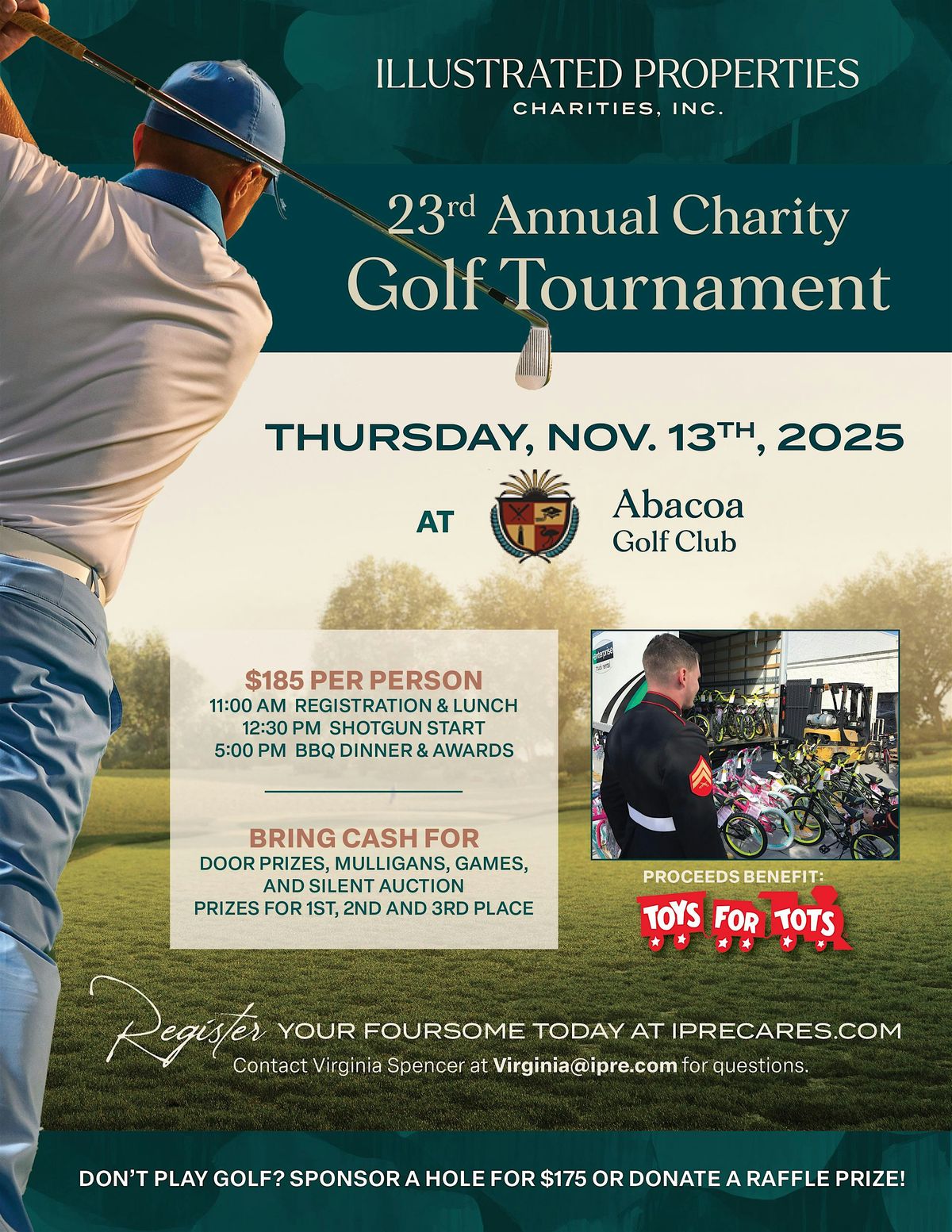 23rd Annual Charity Golf Tournament