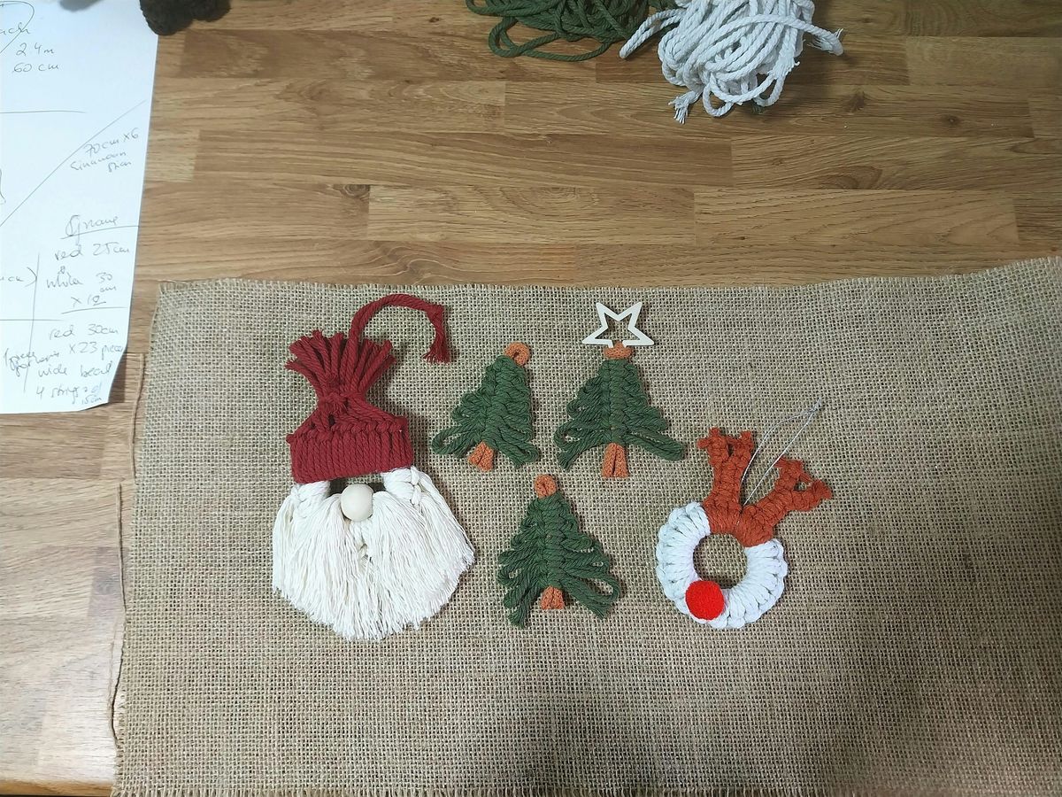 Child & Adult Christmas Hanging Ornaments Workshop